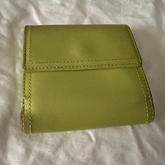 Coach Handbags - Women’s Coach wallet green shows signs of use